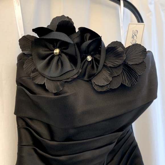 “Da Vinci” Black Dress Size 6 - Picture 2 of 4